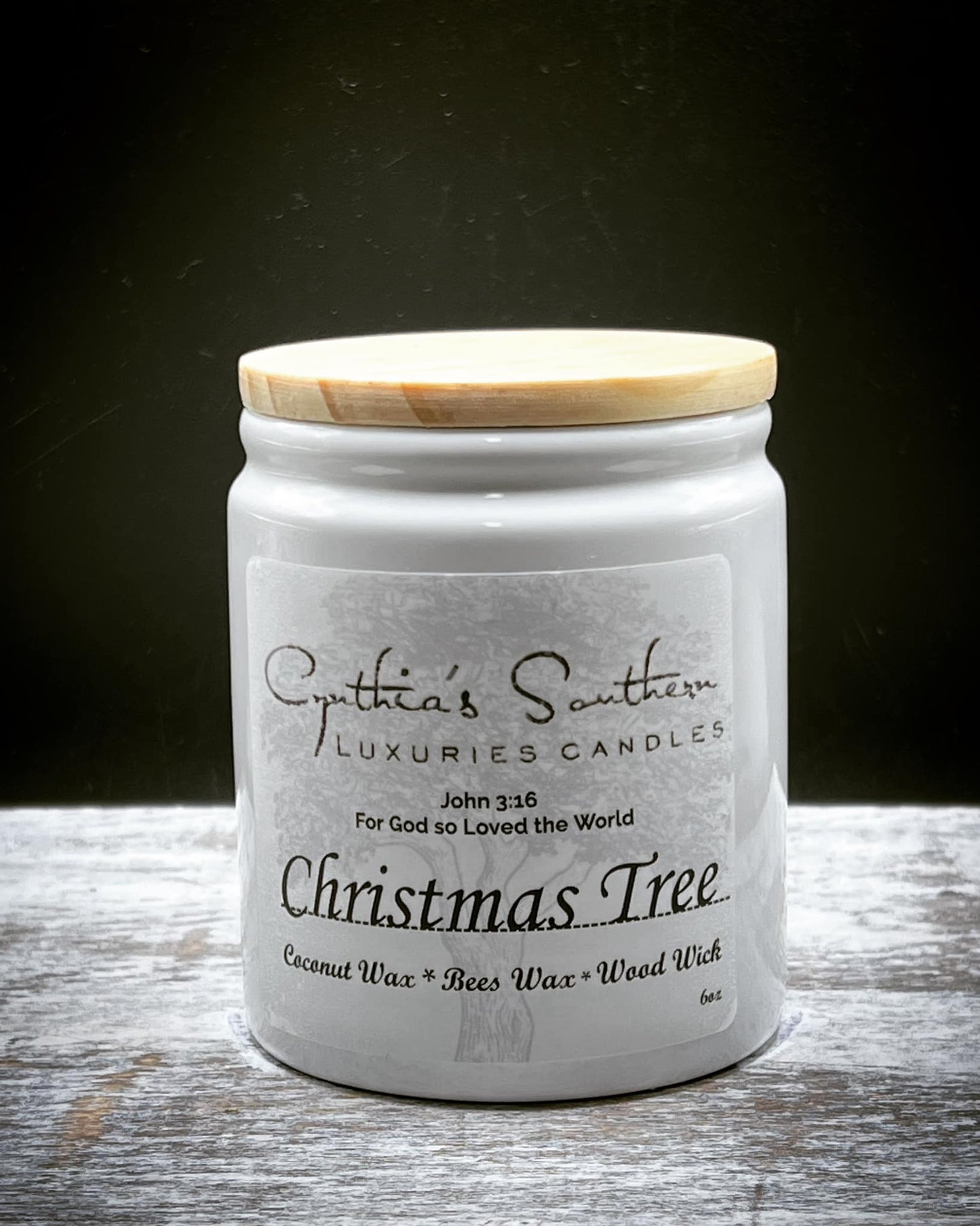 Christmas Tree Candle