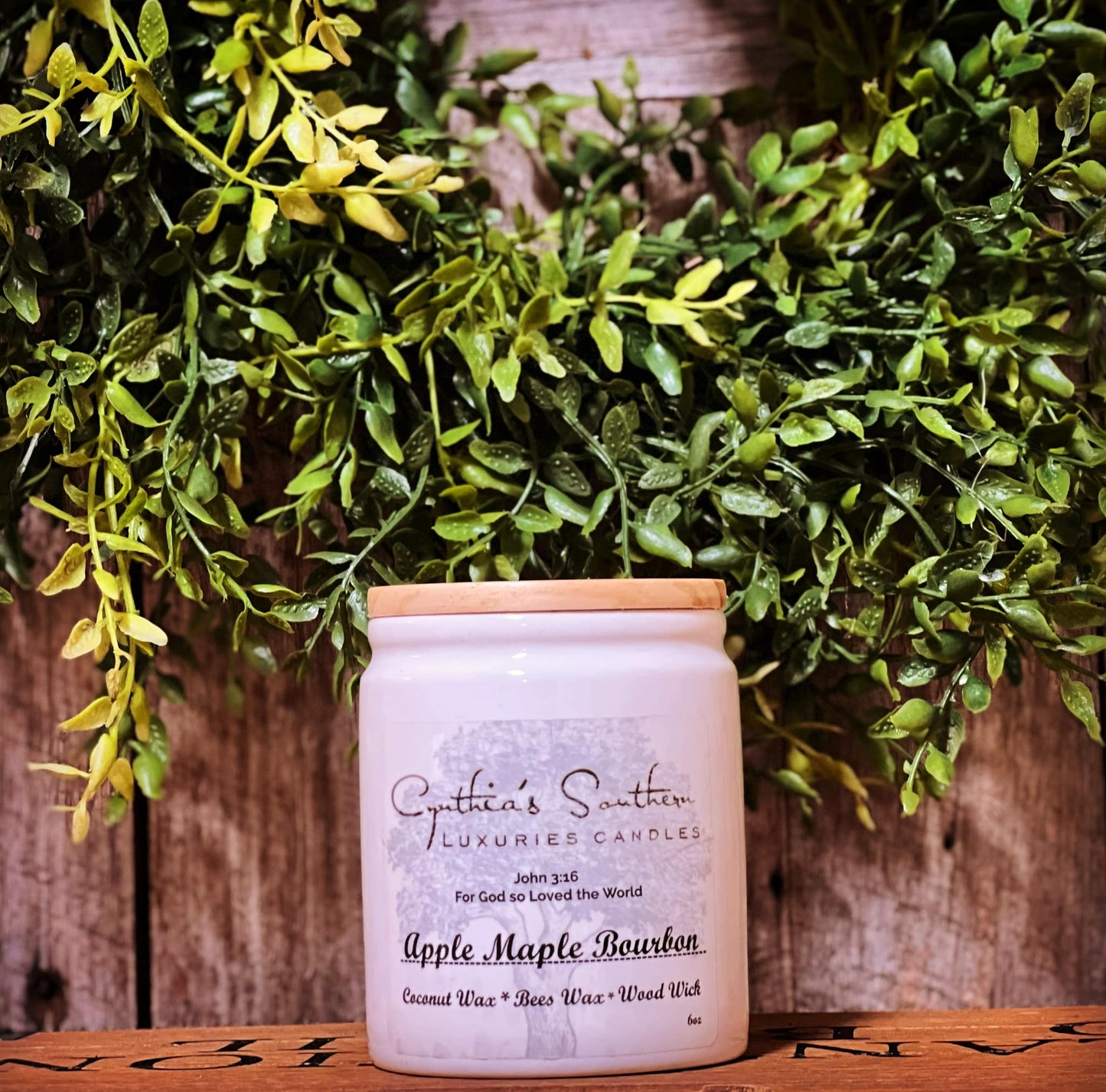 Apple Maple Bourbon Candle