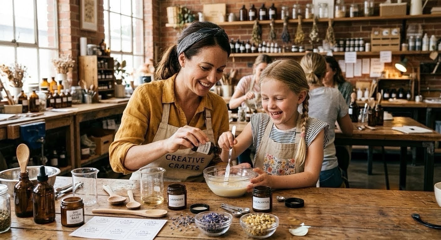 Mommy & Me Or Grandma & Me lotion class